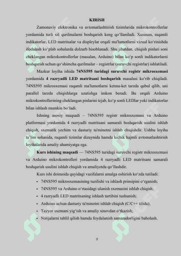 74NS595_suruvchi_registr_mikrosixema_4_razryadli_matrisani_boshqarish 3