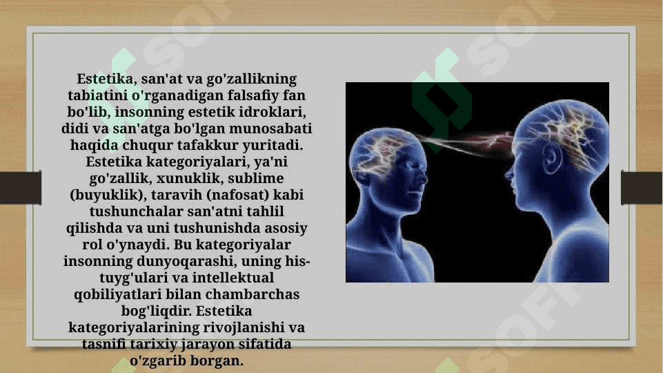 Estetika kategoriyalarining an`anaviy va zamonaviy tasnifi (TAQDIMOT) 3