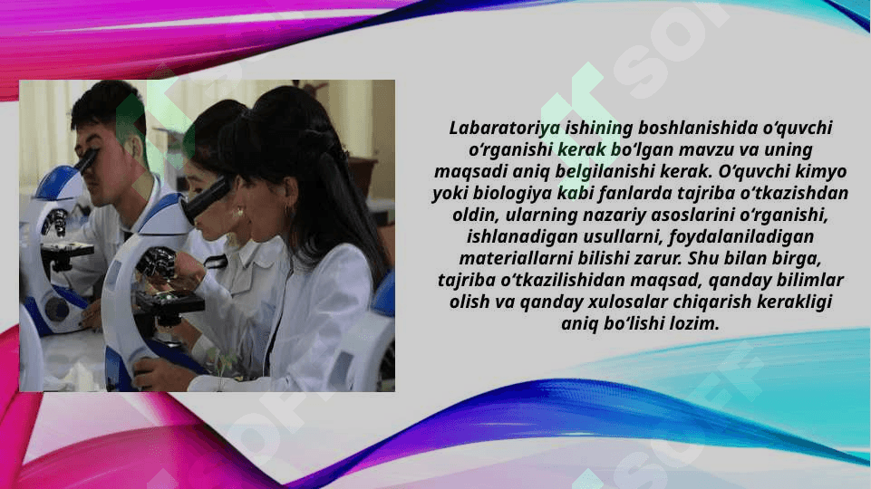 Labaratoriya ishlariga tayyorgarlik ko'rish (TAQDIMOT) 6