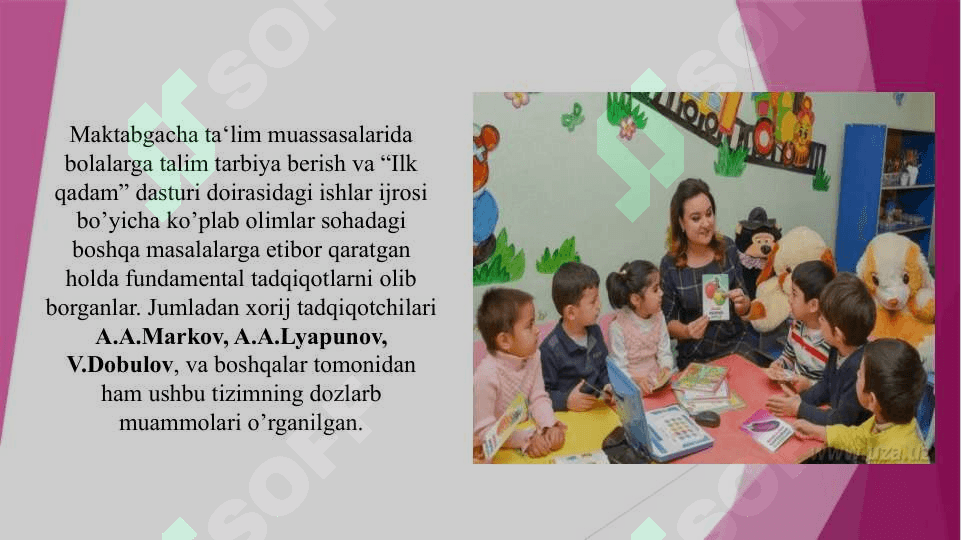 Maktabgacha ta`lim tashkilotlarida ta`lim - tarbiya ishlari (TAQDIMOT) 4