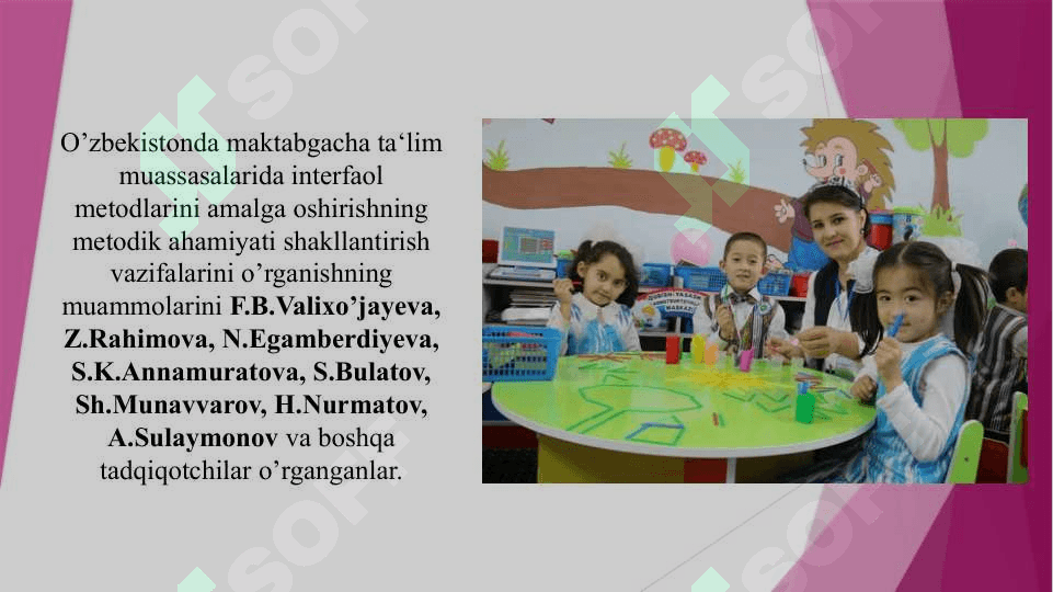 Maktabgacha ta`lim tashkilotlarida ta`lim - tarbiya ishlari (TAQDIMOT) 5