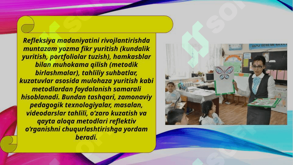 Pedagogik refleksiyani shakllantirish (TAQDIMOT) 5