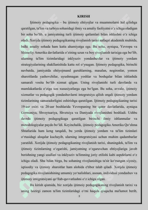 Xorijda ijtimoiy pedagogikaning rivojlanish tarixi 3