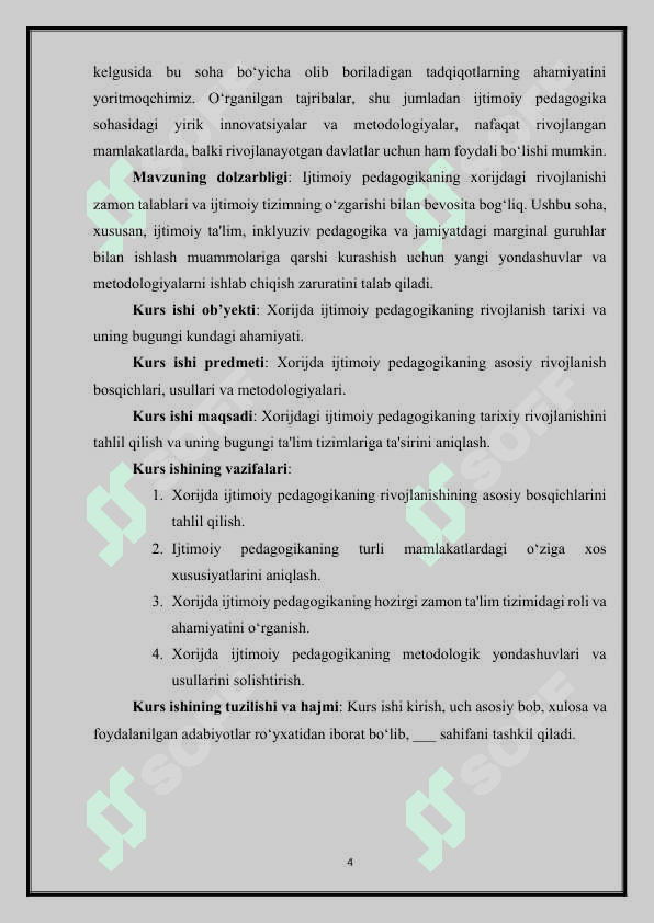 Xorijda ijtimoiy pedagogikaning rivojlanish tarixi 4