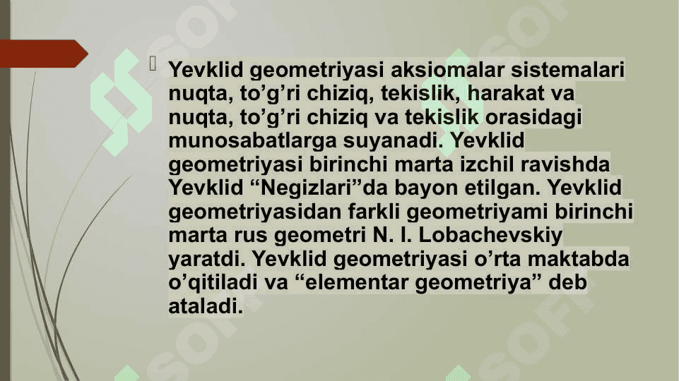 Evklid geometriya 3