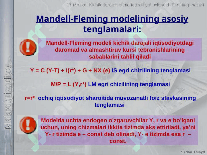 Mandell – Fleming modeli pptx 3