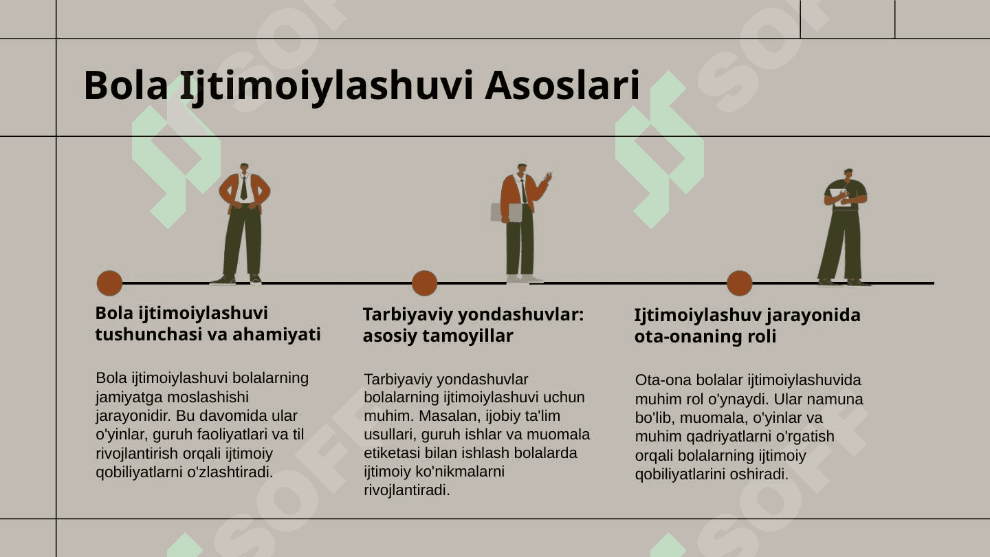 ZAMONAVIY JAMIYATDA OTA-ONANING BOLA IJTIMOIYLASHUVIDAGI TARBIYAVIY  YONDASHUVI 3