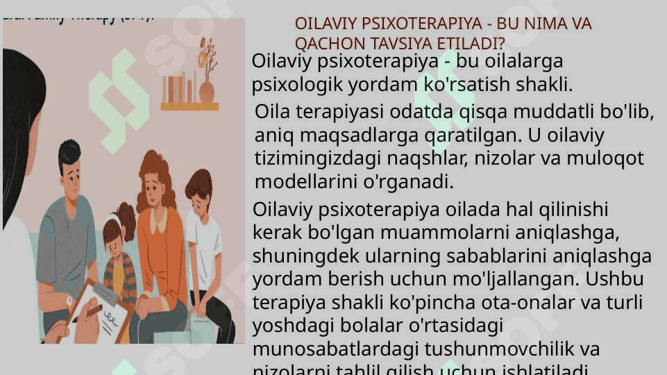 Oila terapiyasi 3