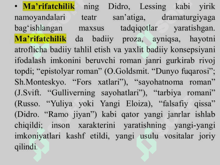XVII – XVIII ASRLARG`ARBIY YEVROPA ADABIYOTI   XVII ASR NEMIS ADABIYOTI. ADABIYOTI 7