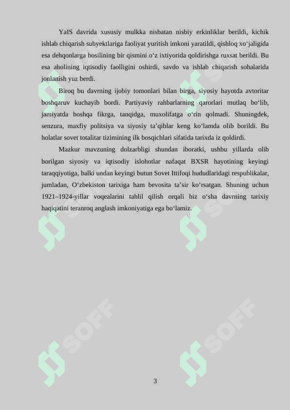 BXSRning 1921-1924-yillardagi siyosiy va ijtimoiy-iqtisodiy hayoti 3