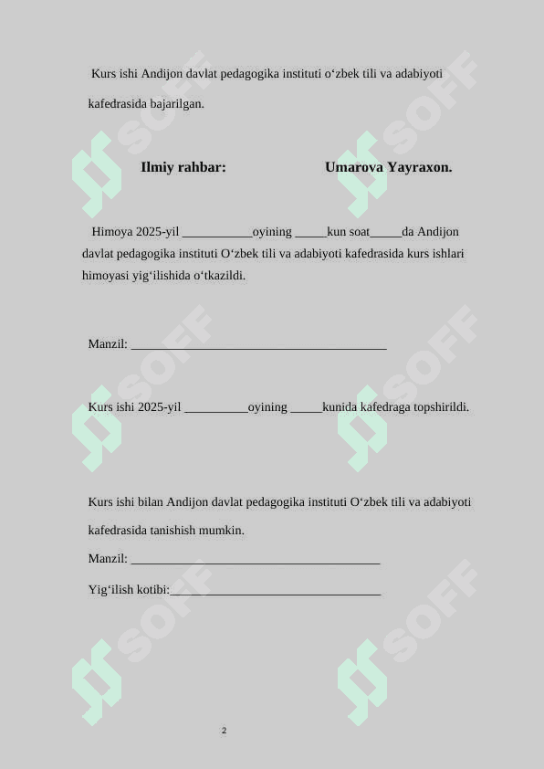 Modulli ta'lim texnologiyasi xususiyatlari va adabiyot o'qitishda undan foydalanish KURS ISHI 2