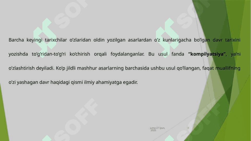 Badiiy va ilmiy asarlarning matniy o‘ziga xosliklari 8