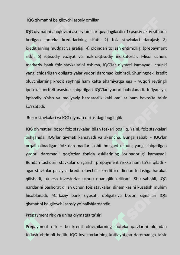 Ipoteka qimmatli qog'ozlar qiymati 4