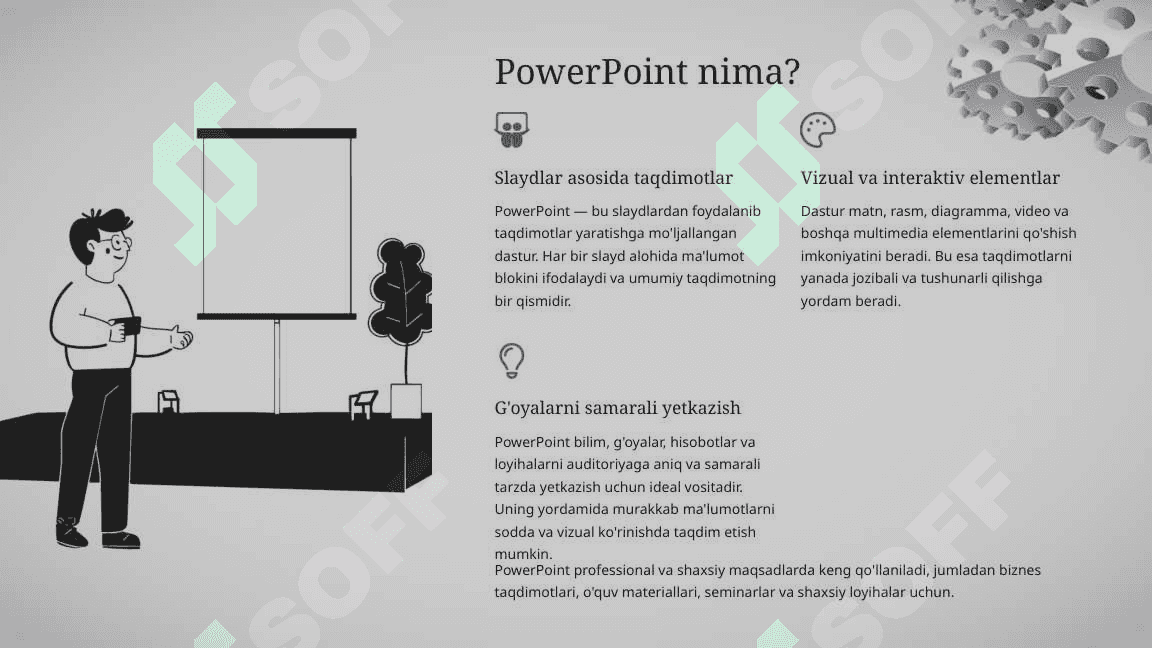 PowerPoint dasturini ishga tushirish 2