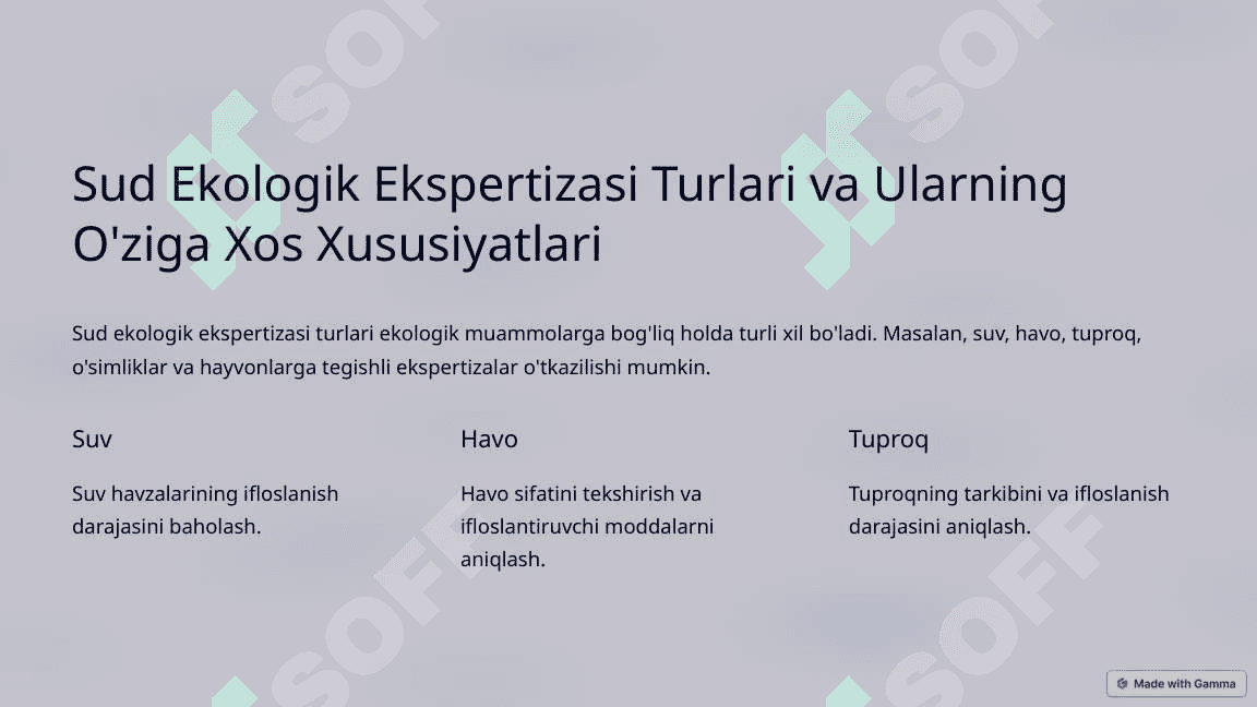 Sud Ekologik Ekspertizasi 4