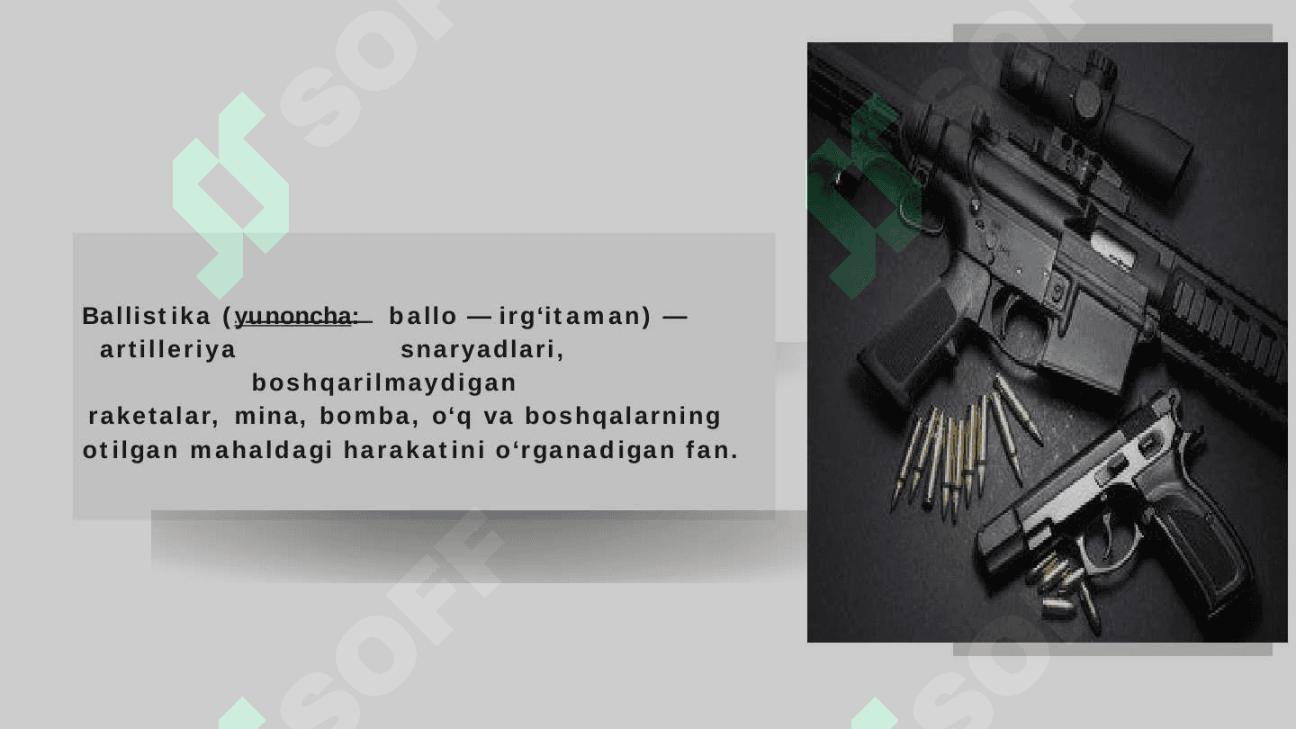 SUD BALLISTIK  EKSPERTIZASI 2