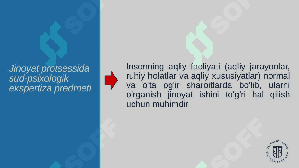 Sud psixologik va sud psixiatriya ekspertizalari 5