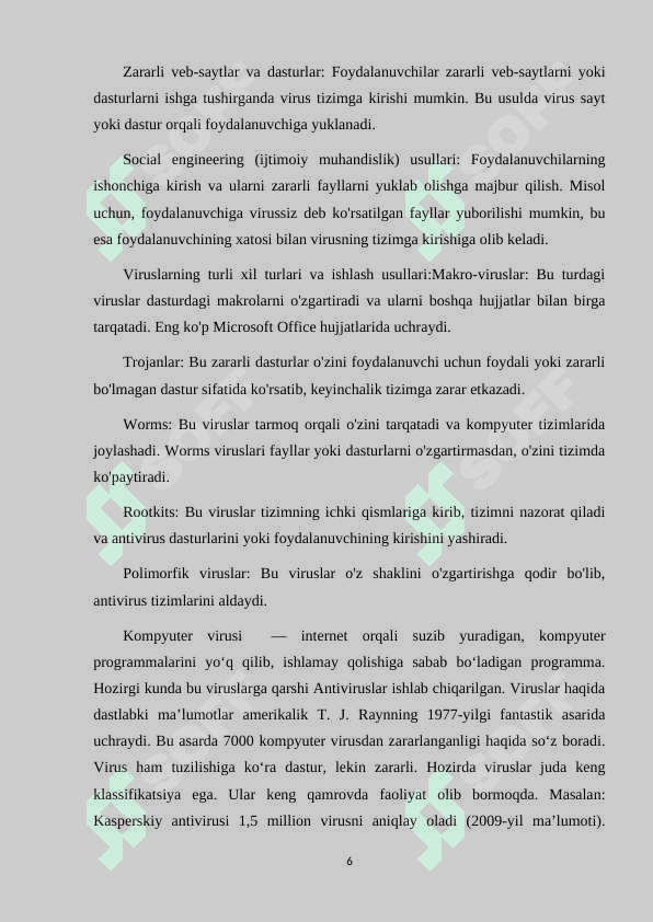 KOMPYUTER VIRUSLARINING TAHLILI 6