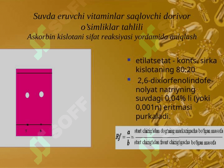 Suvda eruvchi vitaminlar 2