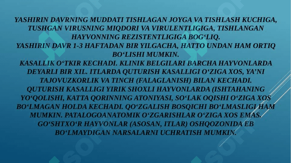 Quturish kasalligiga laboratoriyada diagnoz qo‘yish 5