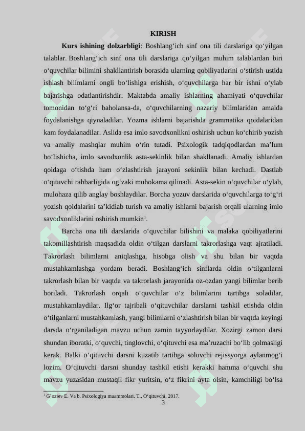 SAVOD O‘RGATISH DAVRI DARSLARINI PEDAGOGIK TEXNOLOGIYALARDAN FOYDALANISH. 2