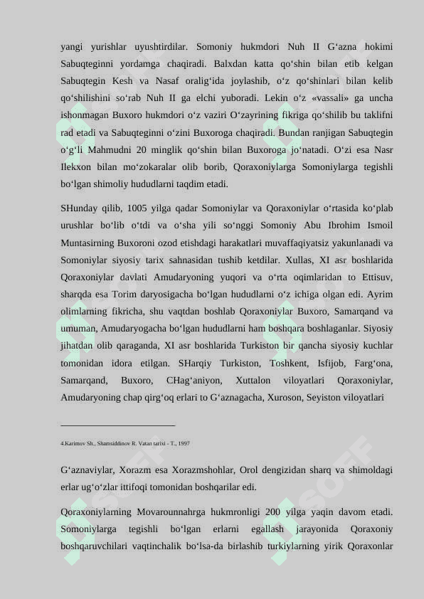 Qoraxoniylar davlatining barpo etilishi KURS ISHI ASOSIYSI 8