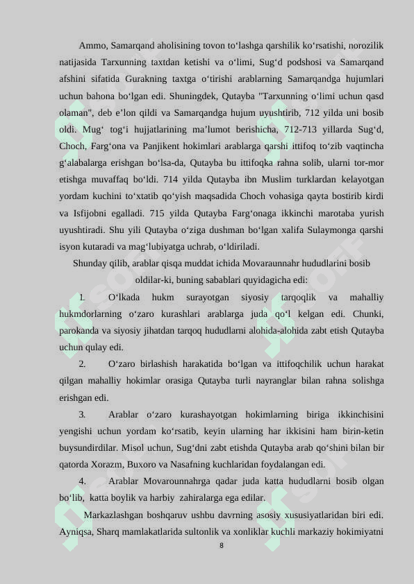 Rivojlangan o‘rta asrlar davlatchiligi va boshqaruvi 7