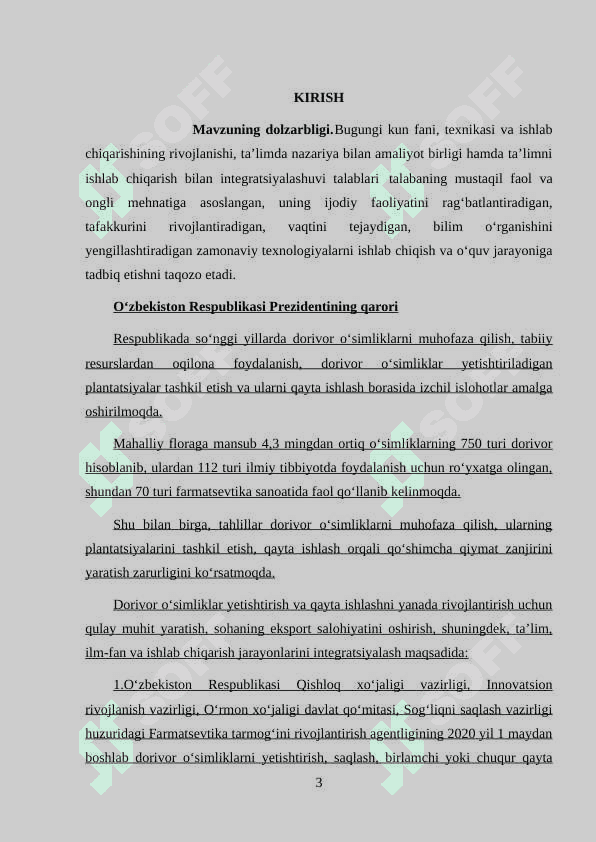 Chinnigulkabilar sinfchasi va chinnigulnomalar qabilasi 3