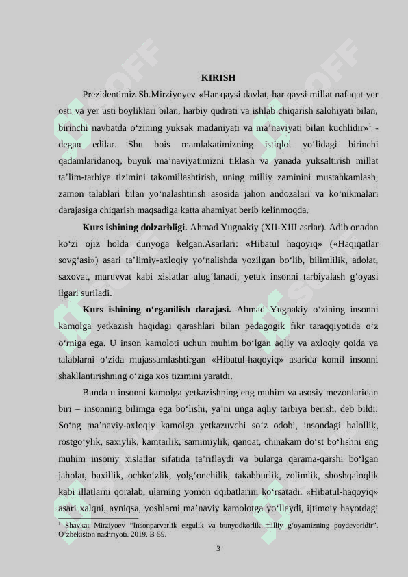 “Hibat ul-haqoyiq” asarida ilmga oid qarashlarning badiiy ifodasi” 3