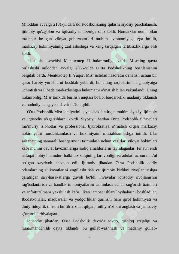 Misrning_Oʻrta_Podsholik_davridagi_ichki_va_tashqi_siyosati 6