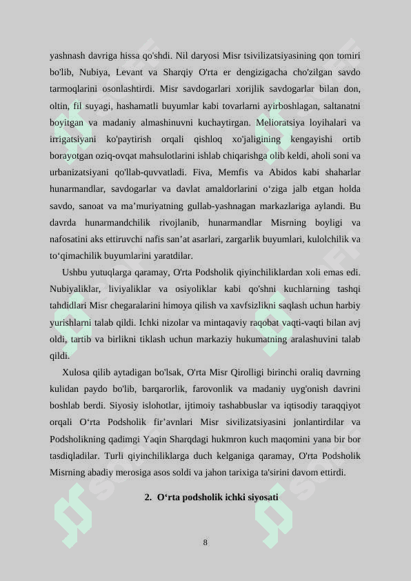 Misrning_Oʻrta_Podsholik_davridagi_ichki_va_tashqi_siyosati 7