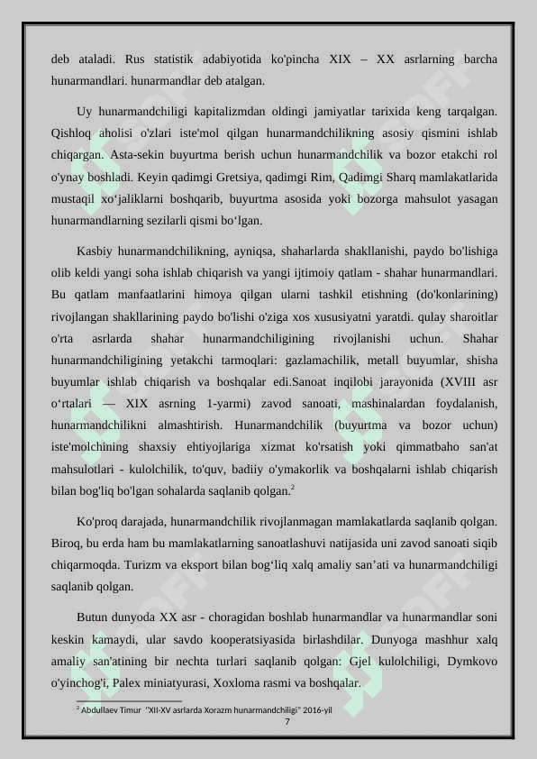 Shahrixon tumani hunarmandchiligi 7