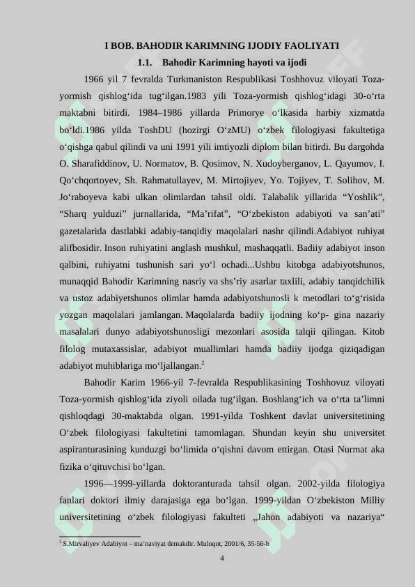 Bahodir Karimning adabiy tanqidchilik faoliyati 5