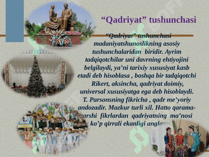 Milliy ana'na  va  qadriyatlar 5