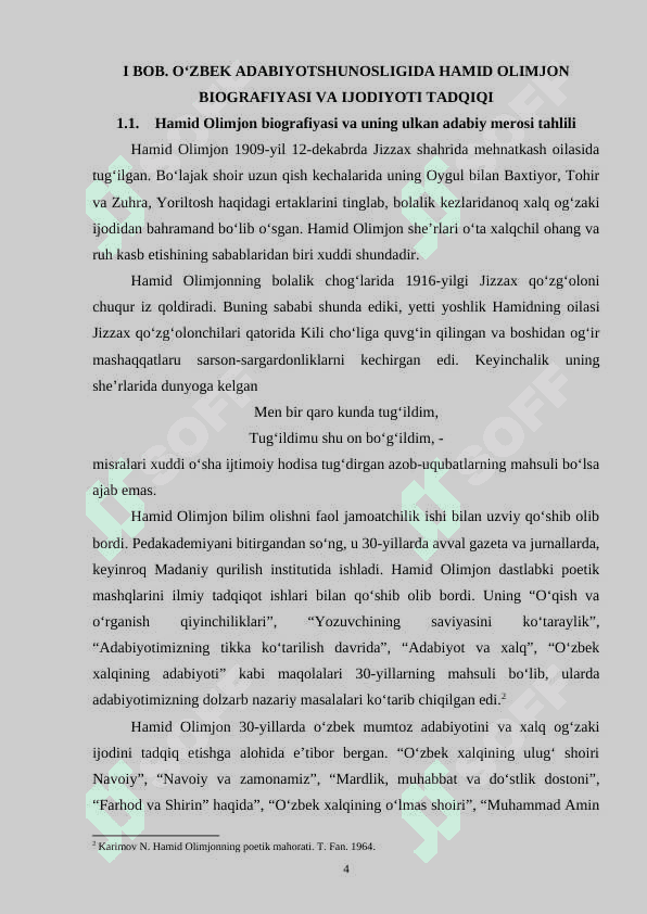 Hamid Olimjon ijodining adabiyotshunoslikdagi tatqiqi 5