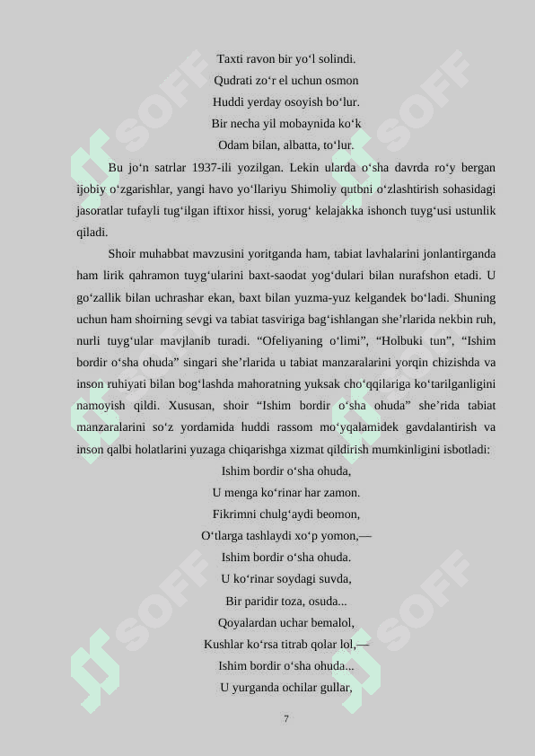 Hamid Olimjon ijodining adabiyotshunoslikdagi tatqiqi 8
