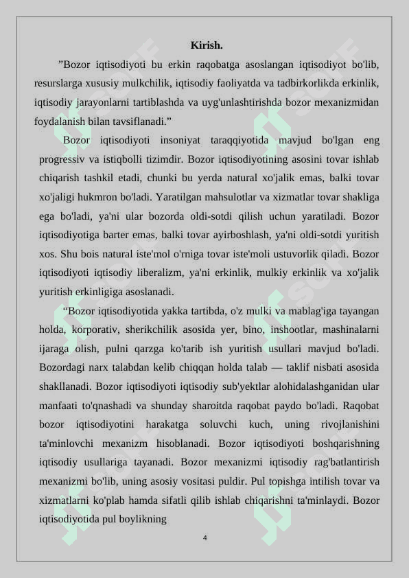 Iqtisodiyotni tartiblashning bozor mexanizmi 4