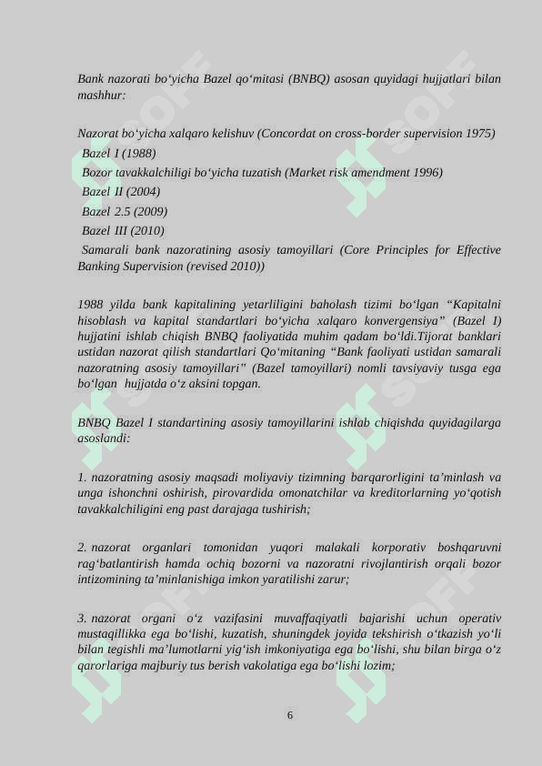 Tijorat banklarining majburyatlari va ularning tarkibi 6