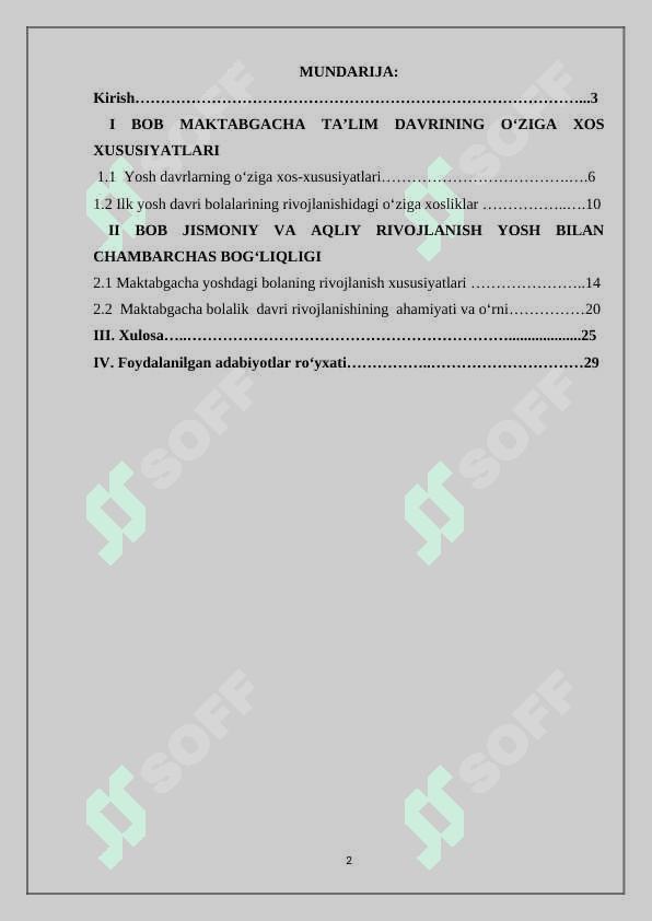 Maktabgacha ta’lim davrida yosh davrlarning o‘ziga xos xususiyatlari 2