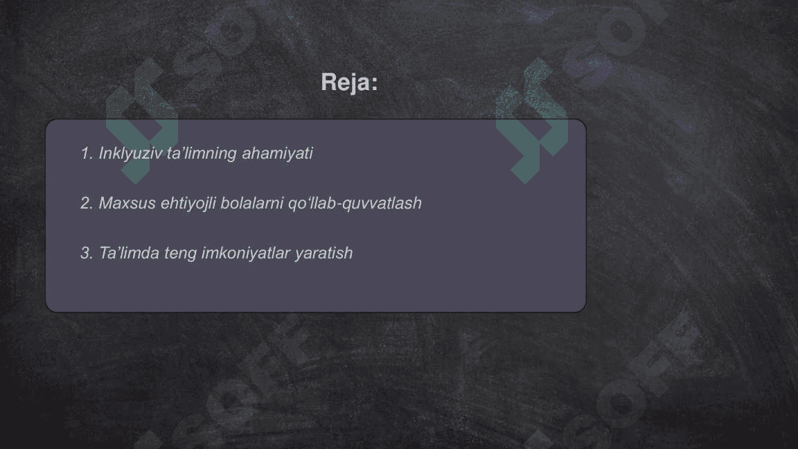 Inklyuziv taʼlim maqsadi va vazifalari 2