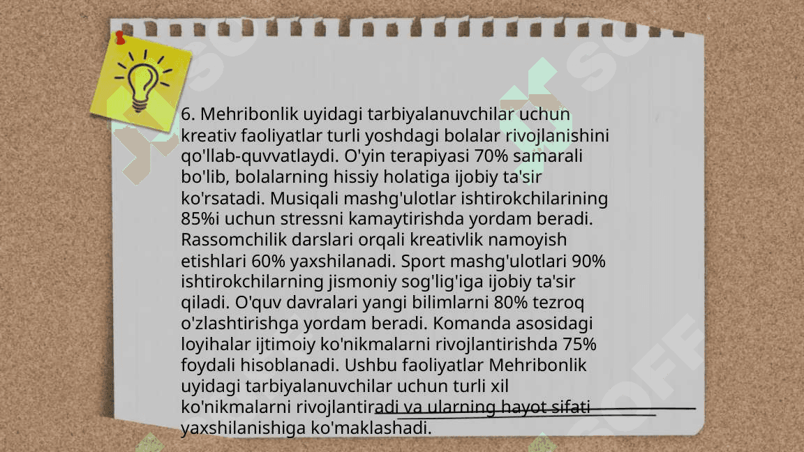 Mehribonlik uyi tarbiyalanivchilari bilan olib 8