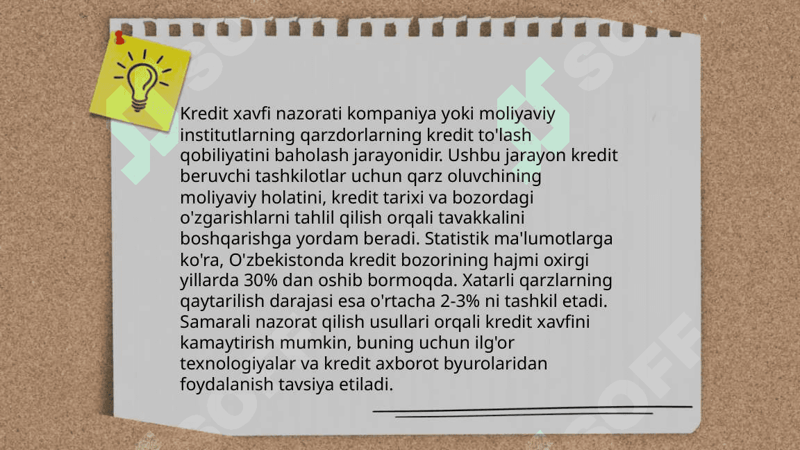 Bank auditi sifatini nazorat qilish 4