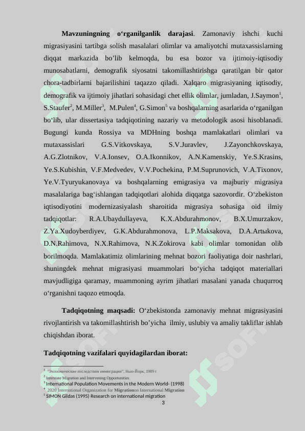 Yevropa Ittifoqi va MDH mamlakatlaridagi zamonaviy migratsiya jarayonlari: qiyosiy tahlil va O'zbekiston siyosati 3
