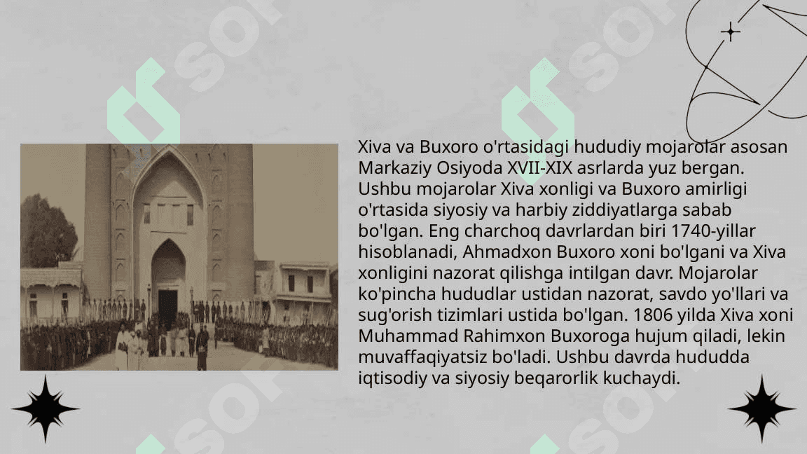 16-17 asrlarda Xiva va Buxoro munosabatlarining keskinlashuvi 4