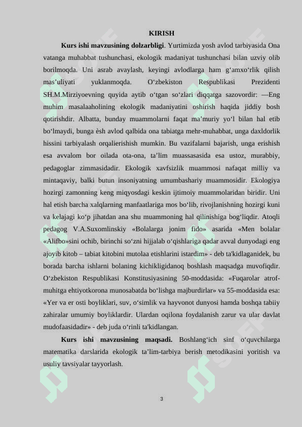 4-SINFDA MATEMATIKA O`QITISH ORQALI EKOLOGIK TARBIYANI SHAKILLANTIRISH METODIKASI 3