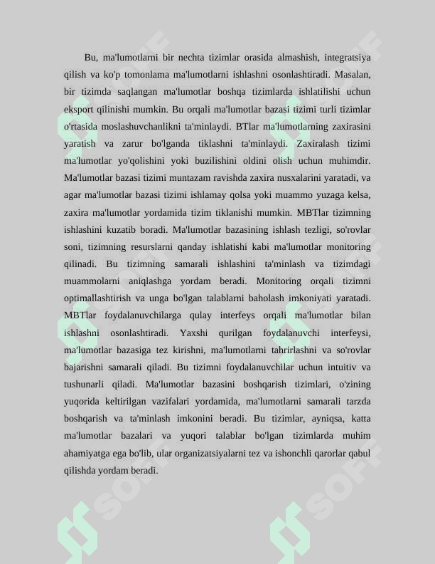 Ma'lumotlar bazasini boshqarish tizimlari. 5