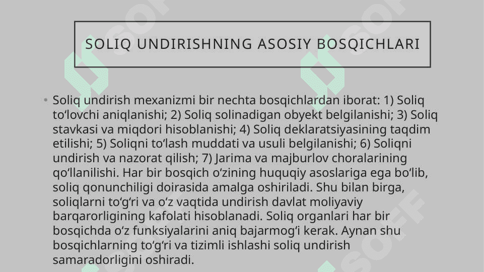 Soliq undirish mexanizmi 3