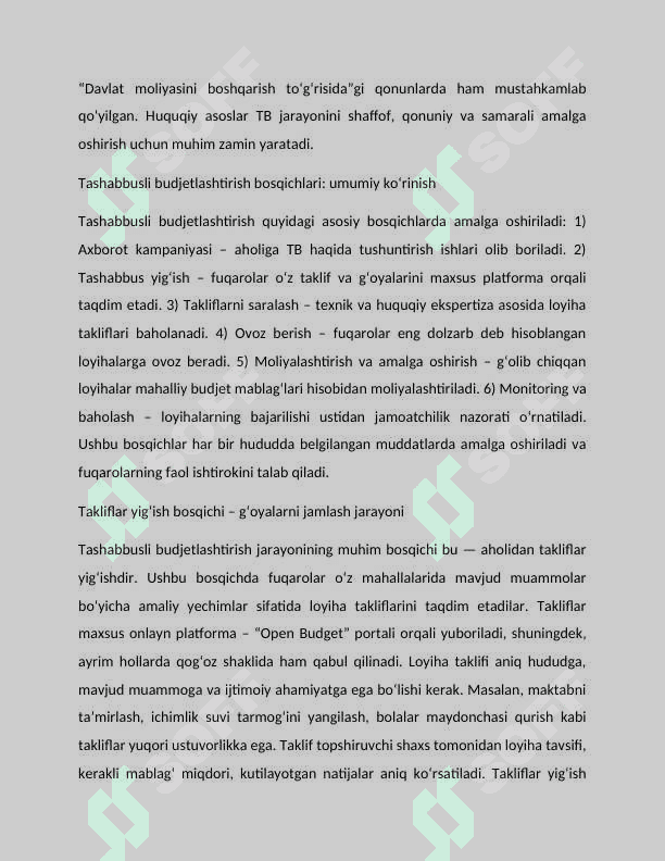 Tashabbusli byudjetlashtirishni amalga oshirish tartibi 4