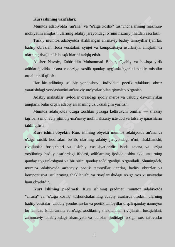 AN’ANA VA O’ZIGA  XOSLIK - MUMTOZ ADABIYOTDAGI ENG MUHIM ADABIY HODISA 4