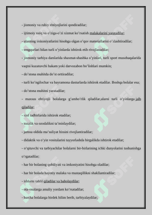 Mavzu: Inklyuziv ta’lim kursining predmeti, maqsadi va vazifalari. 4